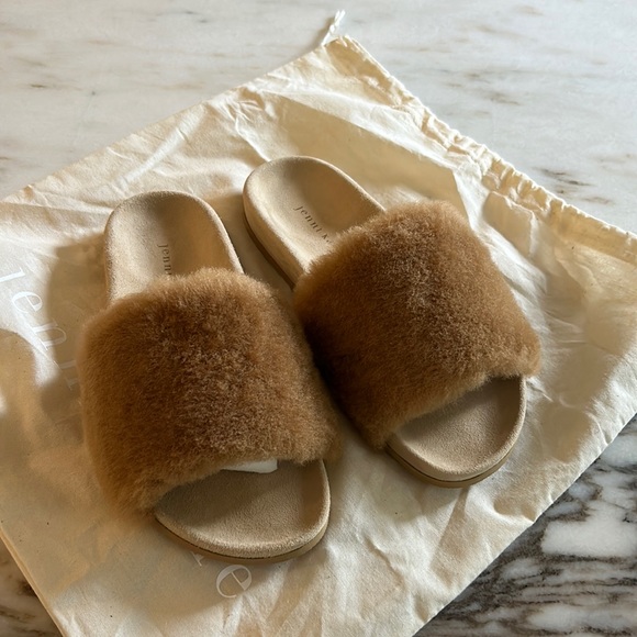 Jenni Kayne Shearling slides - Picture 1 of 4